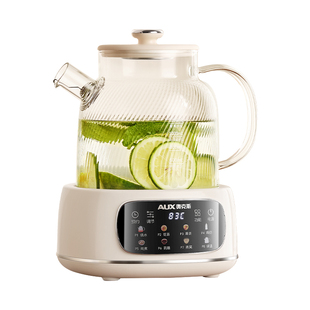 奥克斯养生壶多功能恒温煮茶壶家用智能花茶壶桶全玻璃办公室小型