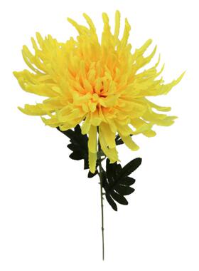 一支菊花一束菊花仿真清明思念菊