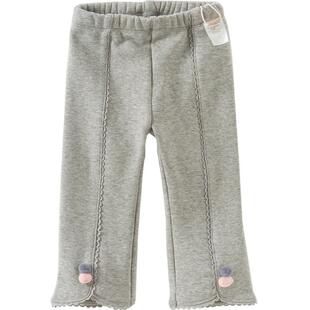 戴维贝拉女童裤子2026冬装新款儿童休闲裤小童宝宝洋气长裤童装