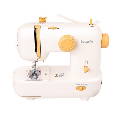 蝴蝶牌迷你家用缝纫机小型电动