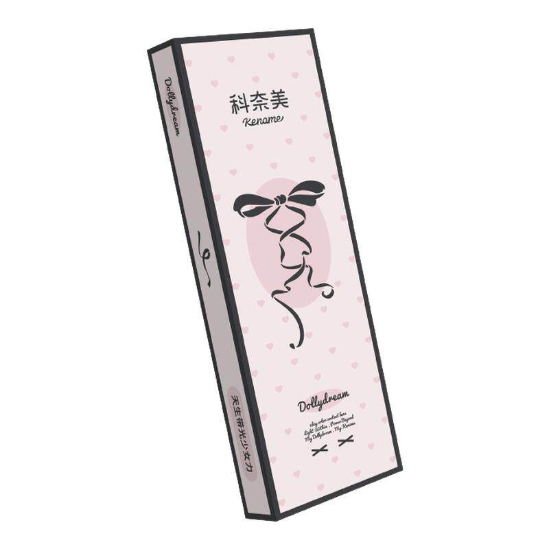 超薄片】科奈美Doll感日抛10片水凝胶彩色隐形眼镜持久水润COS装