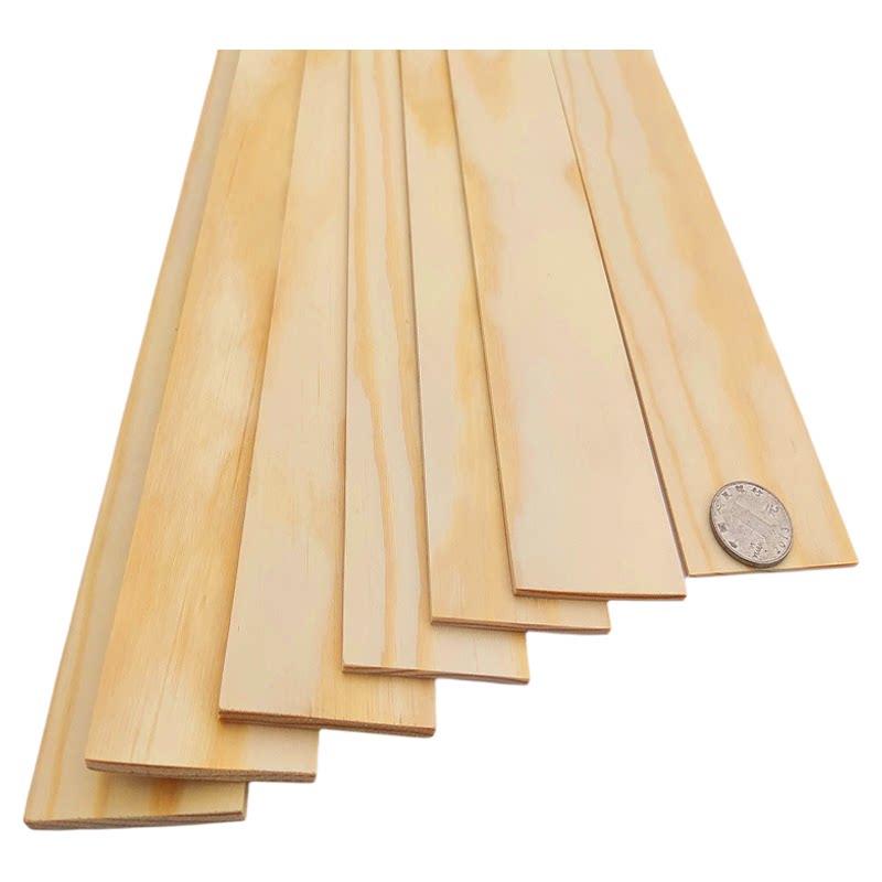 diy手工制作材料建筑模型松木板