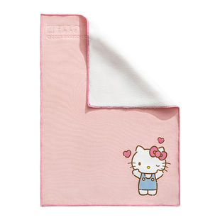HelloKitty洗车毛巾双面擦车巾擦车布汽车专用不留水印短绒强吸水