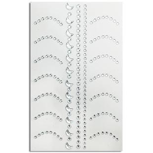 演唱会脸贴妆容钻山根贴钻儿童眼妆亮钻泪钻舞台妆闪钻化妆碎钻贴脸音乐节电音节眼角免胶美甲脸部面部小水钻