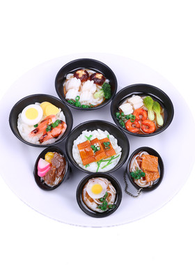 菜品面条米饭日本料理道玩具食物