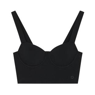 内外橙标好弹棉质带胸垫文胸宽肩带文胸可外穿内衣2025NEIWAI