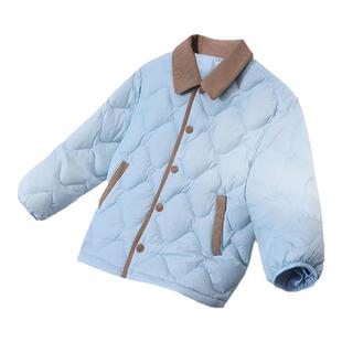 丽婴房儿童羽绒服男女童冬季轻薄保暖外套宝宝冬装上衣2025新款