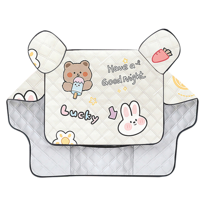 适用爱玛爱琪miniQB50电动车夏季挡风被薄款电瓶车防晒防雨罩电车