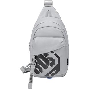 李宁反伍单肩包男女士官方户外小型轻便多功能胸腰包时尚运动包包