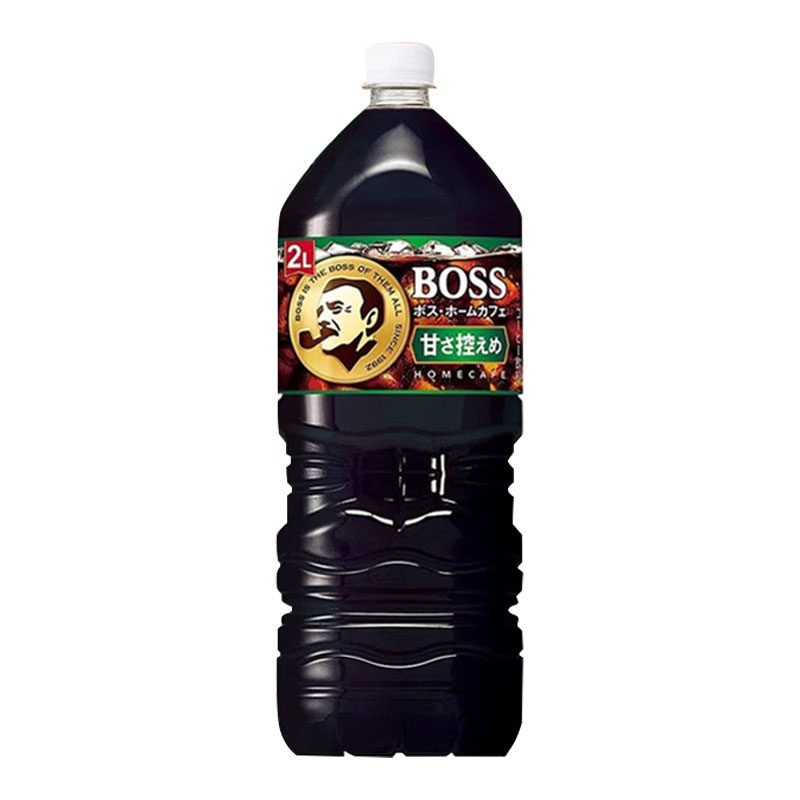 日本进口三得利BOSS咖啡家庭装冰美式即饮咖啡液冷萃黑咖6瓶箱起
