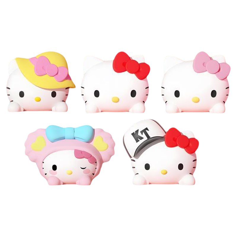 hellokitty趴趴公仔车载摆件可爱凯蒂猫汽车中控台显示屏减压装饰