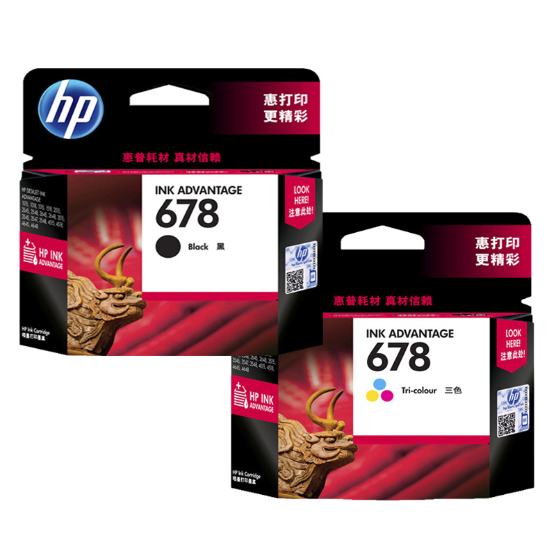 墨盒HP/惠普hp678墨盒打印机