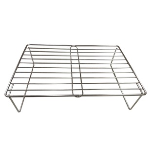 冰箱置物架上方分层内隔层侧面挂菜盘子支架菜碟分隔不锈钢收纳架