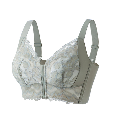 前拉链妈妈内衣中年妇女