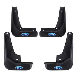 适用福特蒙迪欧致胜汽车挡泥板改装精品装饰配件4片加厚水晶车标