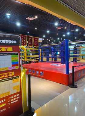拳击台武术训练围栏综合格斗搏击拳击台散打擂台比赛标准台式擂台