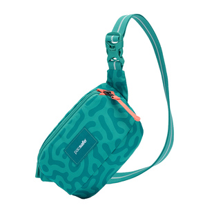 PACSAFE休闲斜挎胸包胸前小挎包旅游腋下防盗包 防盗小随身包