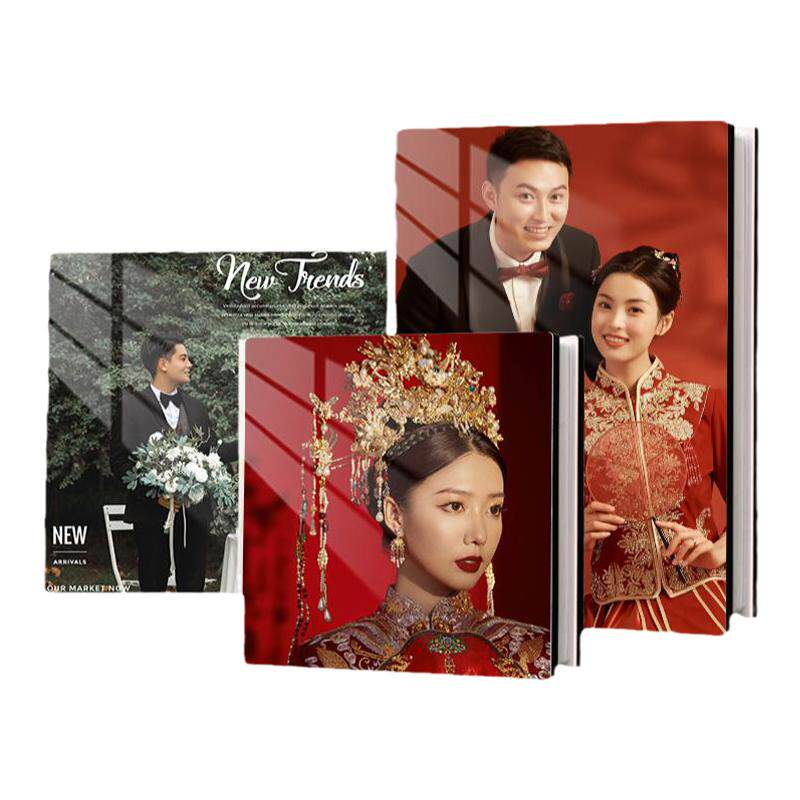 双面亚克力水晶册耐磨帅不碎婚礼