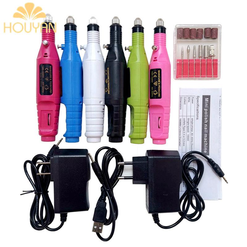 美甲打磨机电动笔式插电迷你锉大功率可12型调速头甲器指甲打磨磨