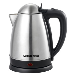格来德118S家用电热水壶泡茶壶1.8升304不锈钢烧水壶自动断电