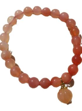 净慈盐源玛瑙8mm手链手串