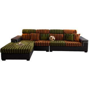 中古风沙发套罩防猫抓2026新款全包万能客厅皮沙发坐垫保护罩秋冬