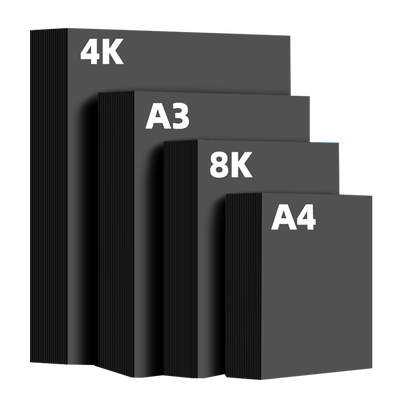专业级黑色卡纸荷孚森买5送1同款