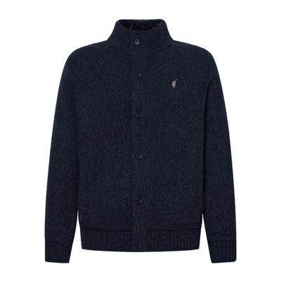 POLOWALK新款商务休闲针织开衫