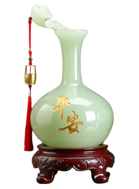 福禄如意花瓶摆件乔迁新居礼品