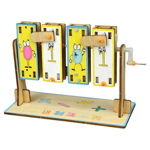 科学实验二进制演示器益智科技制作数学教具模拟演算科教手工diy