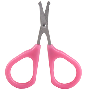 日本鼻毛剪刀鼻毛修剪器圆头剪刀男女用手动剃毛器化妆小工具包邮