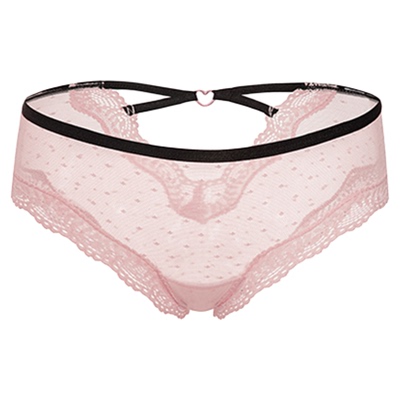 「LA」Miso·哑火紫调｜欲焰系列*性感纯欲约会网纱蕾丝边女内裤