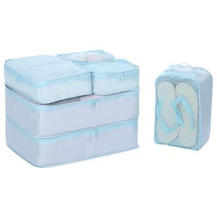 收纳袋旅行收纳包装衣服袋子旅游便携衣物分装袋行李内衣整理包