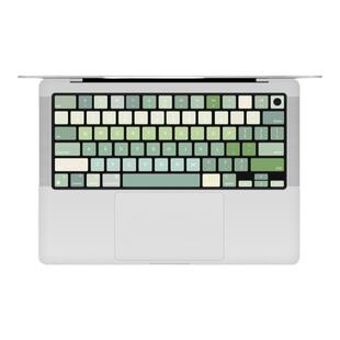 SkinAT适用MacBook Neo键盘贴纸 莫兰迪多花色 创意个性装饰键盘膜 2026新款Neo Air13/15 Pro14/16 M5不留胶