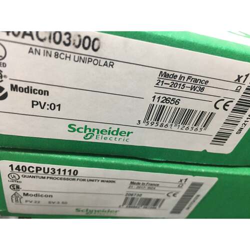议价Schneider全新模块140CPU31110 140CPU65260质保一年