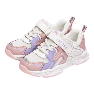 泰兰尼斯儿童运动鞋春季新款男童防滑软底跑步女宝宝舒适透气鞋子