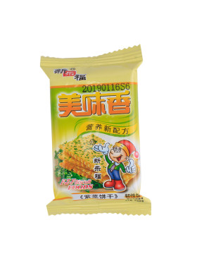 新乐福美味香紫菜海苔薄脆咸味饼