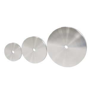 大七不锈钢哑铃杠铃片纯钢片深蹲硬拉大配重25孔50孔通用健身器材