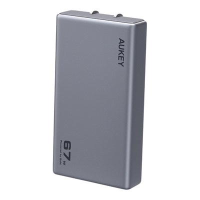 AUKEY67W氮化镓超薄充电器