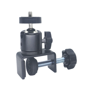 钓椅灯架 夜钓灯座连球钓椅方管专用配件夹式钓鱼灯支架垂钓用品