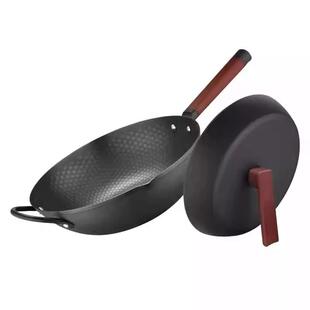 ASD/爱仕达炒锅爆炒王极铁锅无涂层锈不了家用炒菜锅CF32A2Q