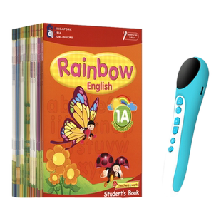 SAP 新加坡幼儿数学科学英语启蒙 Rainbow Math English Science 3-6岁 教材+练习册 点读版赠音频 彩虹系列幼小衔接 英文原版教辅