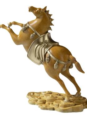 铜师傅平步青云办公室铜摆件