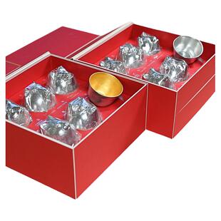 善渊现货日本进口十二生肖能作锡杯清酒杯高端怀石料理板前日料