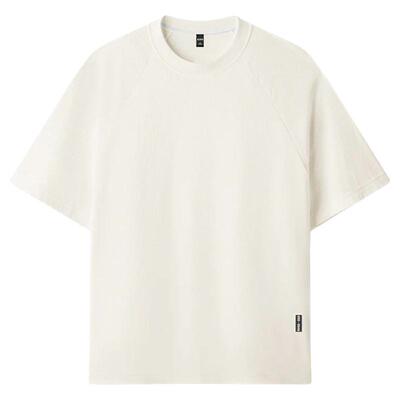 ASRV短袖男宽松潮流拼接运动t恤