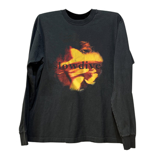 Slowdive慢潜乐队小众设计感美式潮牌长袖T恤vintage古着情侣上衣