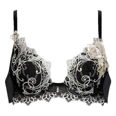 SALUTE金银线刺绣贴花奢华内衣