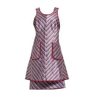 空姐制服夏天厨房专用肩带式围裙女酒店服务员餐饮厨师工作服南航