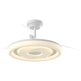 新品-欧普直流变频风扇灯奶油风母婴级轻音低噪儿童房灵动可爱FS