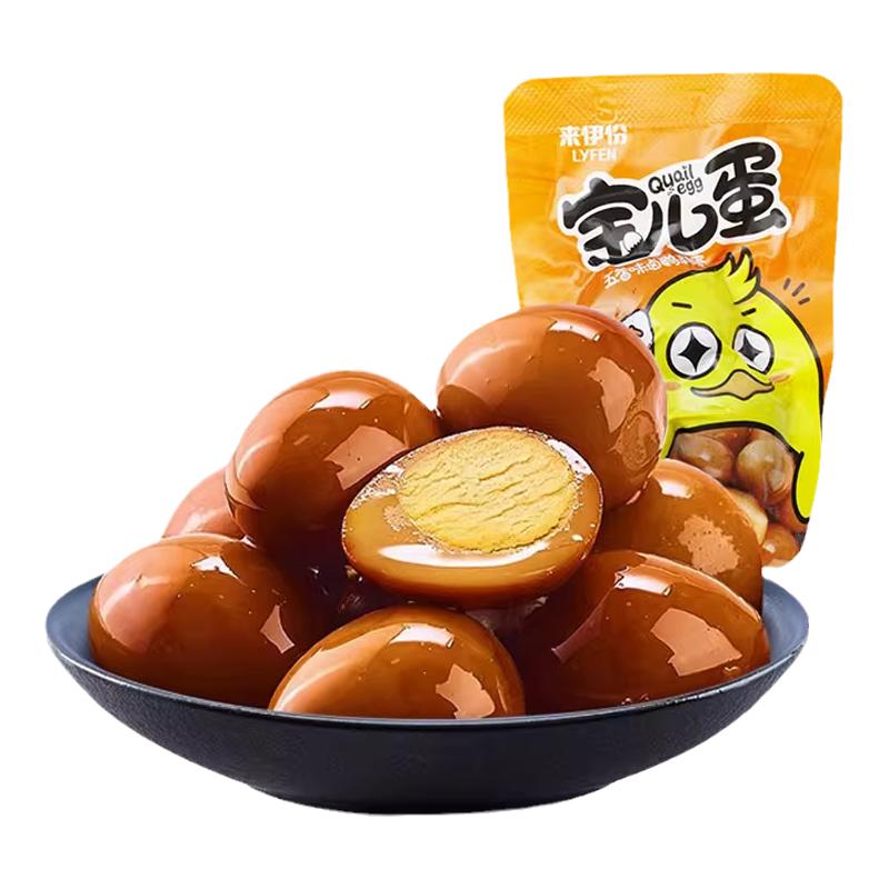 来伊份宝儿蛋鹌鹑蛋卤蛋
